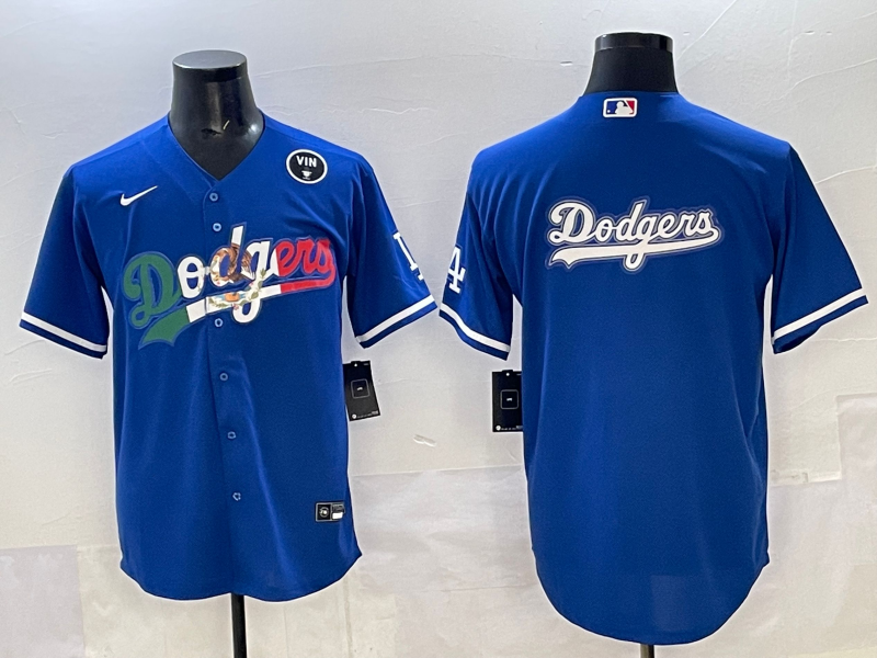 Men Los Angeles Dodgers blank blue Nike 2025 MLB All Star Jersey 0040